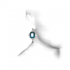 Sapphire Earring (left ear)